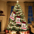TSUYAWU Grandma Christmas Stocking Snowman Xmas Decoration 18x12 Inch by Deal US