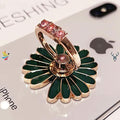 Ailifly Multi Style Cute Pattern Metal Cell Phone Ring Grip Stand Dark Green by Deal US
