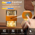 AO LI GEI Touch LED USB Rechargeable Bedside Lamp Warm Light Gold by Deal US