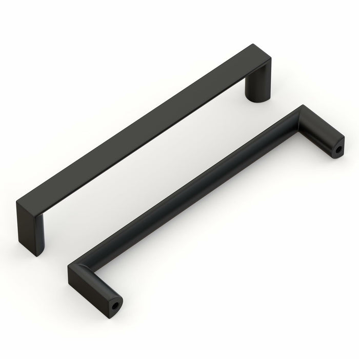 homdiy 10Pack 6-1/4in Matte Black Cabinet Handles 160mm Hole Centers by Deal US