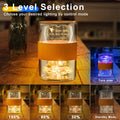 AO LI GEI Touch LED USB Rechargeable Bedside Lamp Warm Light Gold by Deal US