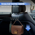 LAINLOY 2PCS Pink Stainless Steel Car Headrest Hook Hangers Organizer by Deal US