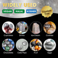 NiHome Edible Food-Grade Glitter Powder 5g Metallic Vegan Allergen-Free by Deal US