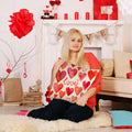 TUPARKA Valentine's Day Throw Pillow Covers 18x18 Inch 4 Pack by Deal US