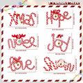 Langley 6 PCS 2024 Christmas Polymer Clay Hanging Ornaments Xmas Tree by Deal US