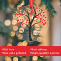 15th Anniversary Acrylic Ornament Couples 15 Year Wedding Gift by Deal US