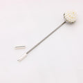 ccHuDE 50 Pcs Metal Brooch Pin Backings Safety Pin End Caps Gold by Deal US