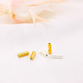 ccHuDE 50 Pcs Metal Brooch Pin Backings Safety Pin End Caps Gold by Deal US