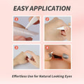 YAFIYGI 120 Pcs Double Eyelid Tape Clear Waterproof Natural Fiber Strips by Deal US