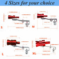 EOHMAK Turbo Sound Whistle Simulator Exhaust Muffler Pipe Red XL by Deal US