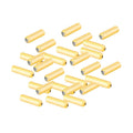 ccHuDE 50 Pcs Metal Brooch Pin Backings Safety Pin End Caps Gold by Deal US