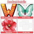 71pcs Classroom Spring Bulletin Board Floral Cutout Decorations by Deal US