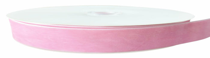 Abbaoww Pink Velvet Ribbon 5/8 Inch Single Face 25 Yards Craft DIY by Deal US