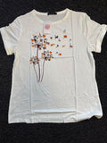 Inber Women's Boho Wildflowers Graphic Crewneck T-Shirt Size L by Deal US