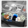 IHOTDER Car Seat Gap Filler Organizer with Cable Hole Large Capacity SUV Truck by Deal US