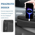 IHOTDER Car Seat Gap Filler Organizer with Cable Hole Large Capacity SUV Truck by Deal US