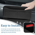 IHOTDER Car Seat Gap Filler Organizer with Cable Hole Large Capacity SUV Truck by Deal US