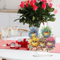 DIY Tabletop Diamond Art Kit Bird Crystal Cross Flower Painting Craft Kit by Deal US