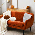 Beeveer 4 Pcs Pumpkin Throw Pillows 18x18in Brown White Sofa Cushion Covers by Deal US