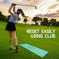 GAIARENA Golf Hitting Mat Swing Path Feedback Outdoor Training Mat Accessories by Deal US