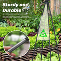 GOTRUTH Obelisk Trellis with Planter Boxes 63" Rustproof Outdoor Plant Support by Deal US