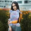 Tie Dye Bears Stuffed Animal Plush Toy Super Soft Cuddly Blue 9in by Deal US