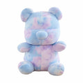 Tie Dye Bears Stuffed Animal Plush Toy Super Soft Cuddly Blue 9in by Deal US
