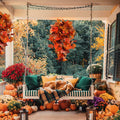 RECUTMS 2Pcs Artificial Autumn Maple Leaves Garland 2.5FT Fall Decor by Deal US