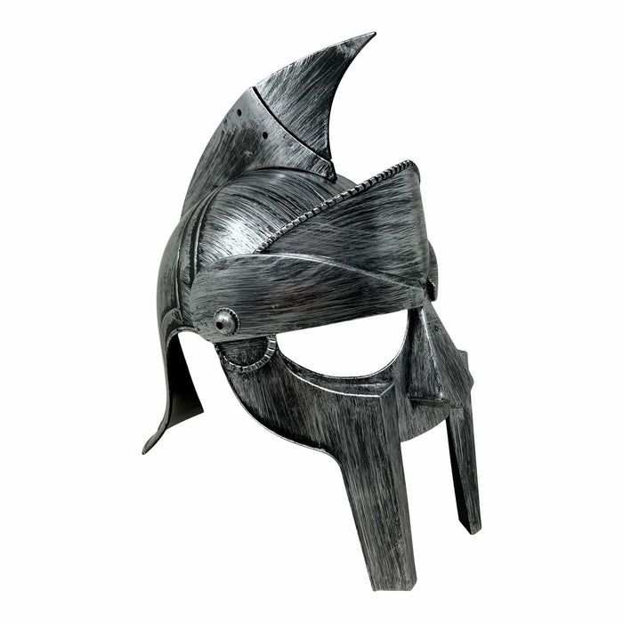 Cosmic Chameleon Spartan Helmet Men's Silver Medieval Armour King Leonidas by Deal US