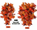 RECUTMS 2Pcs Artificial Autumn Maple Leaves Garland 2.5FT Fall Decor by Deal US