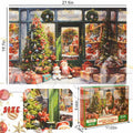 Holiday Shop Christmas Advent Calendar 2025 Jigsaw Puzzle 1000pcs 27.6x19.7in by Deal US