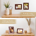 QUTREY Kids 5x7 Photo Frames Set of 4 Assorted Colors Tabletop Wall by Deal US