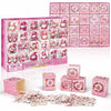 3D Quilling Animal Advent Calendar, 1008 Pieces, 24-Day Countdown