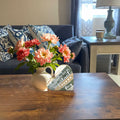 Wooden Heart Shaped Table Centerpiece Mom Gift Birthday Mothers Day Present by Deal US