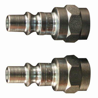 2PK 1/4" NPTF A Coupler Industrial Air Hydraulic Steel Fittings by Deal US