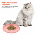 Balacoo Ceramic Cat Food Bowl Shallow Whisker Friendly Indoor Dish by Deal US