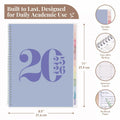 Rileys Academic Planner 2025-2026 Daily Weekly Monthly 8.5x11 Blue by Deal US