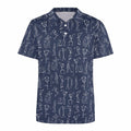 Golfer Hawaiian Women's Polo Golf Shirt Moisture Wicking Size Large by Deal US