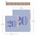 Rileys Academic Planner 2025-2026 Daily Weekly Monthly 8.5x11 Blue by Deal US