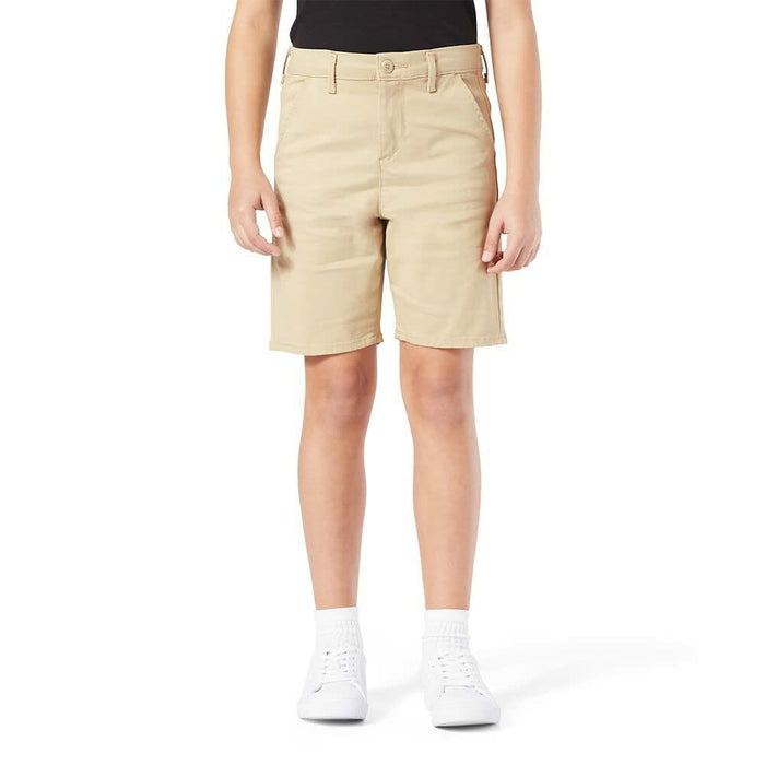 Levi Strauss Signature Gold Girls' Uniform Shorts Safari Size 16 by Deal US