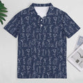 Golfer Hawaiian Women's Polo Golf Shirt Moisture Wicking Size Large by Deal US