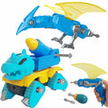 DDHOM Take Apart Dinosaur Toys 2 pcs Educational Construction Stegosaurus by Deal US