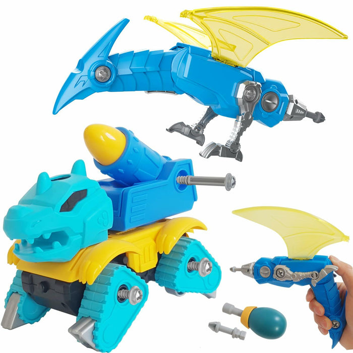 DDHOM Take Apart Dinosaur Toys 2 pcs Educational Construction Stegosaurus by Deal US
