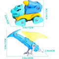 DDHOM Take Apart Dinosaur Toys 2 pcs Educational Construction Stegosaurus by Deal US