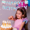 GLASNES Sea Shell Birthday Banner Mermaid Ocean Theme Party Supplies by Deal US