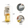 REDANT 2-in-1 Olive Oil Sprayer Kitchen Dispenser Grey 500ml by Deal US