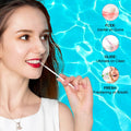 Fawnmum Toothpick Brush Two-in-One Soft Bristle Dental Floss Picks 3 Count by Deal US