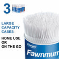 Fawnmum Toothpick Brush Two-in-One Soft Bristle Dental Floss Picks 3 Count by Deal US