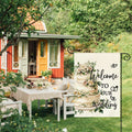 AVOIN colorlife Wedding Garden Flag 12x18 Inch Double Sided Floral Outdoor by Deal US