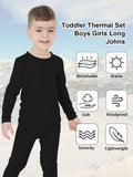 Kids Halloween Thermal Underwear Long Johns Base Layer Purple Ghost Size 2XL by Deal US